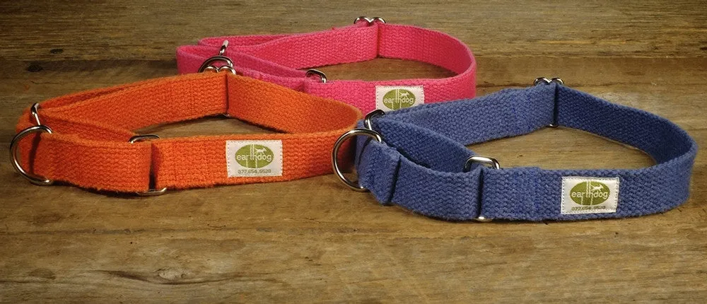 100% Hemp Solid Martingale Collars - 6 Colors