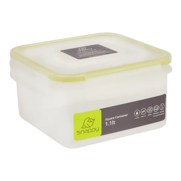 1.1L Snappy Food Storage Container Square SN-S21