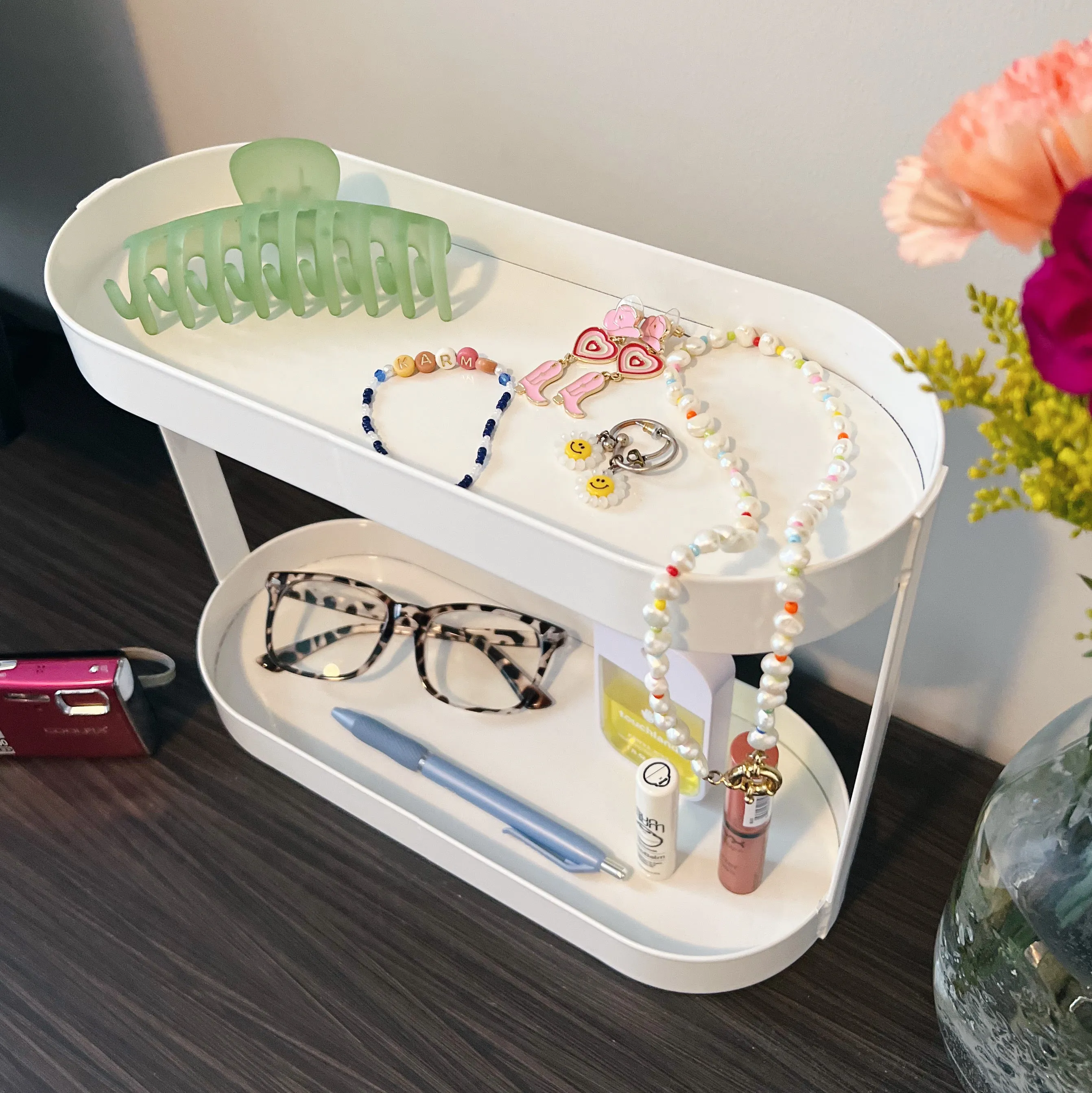 2-Tier Bathroom Countertop Organizer