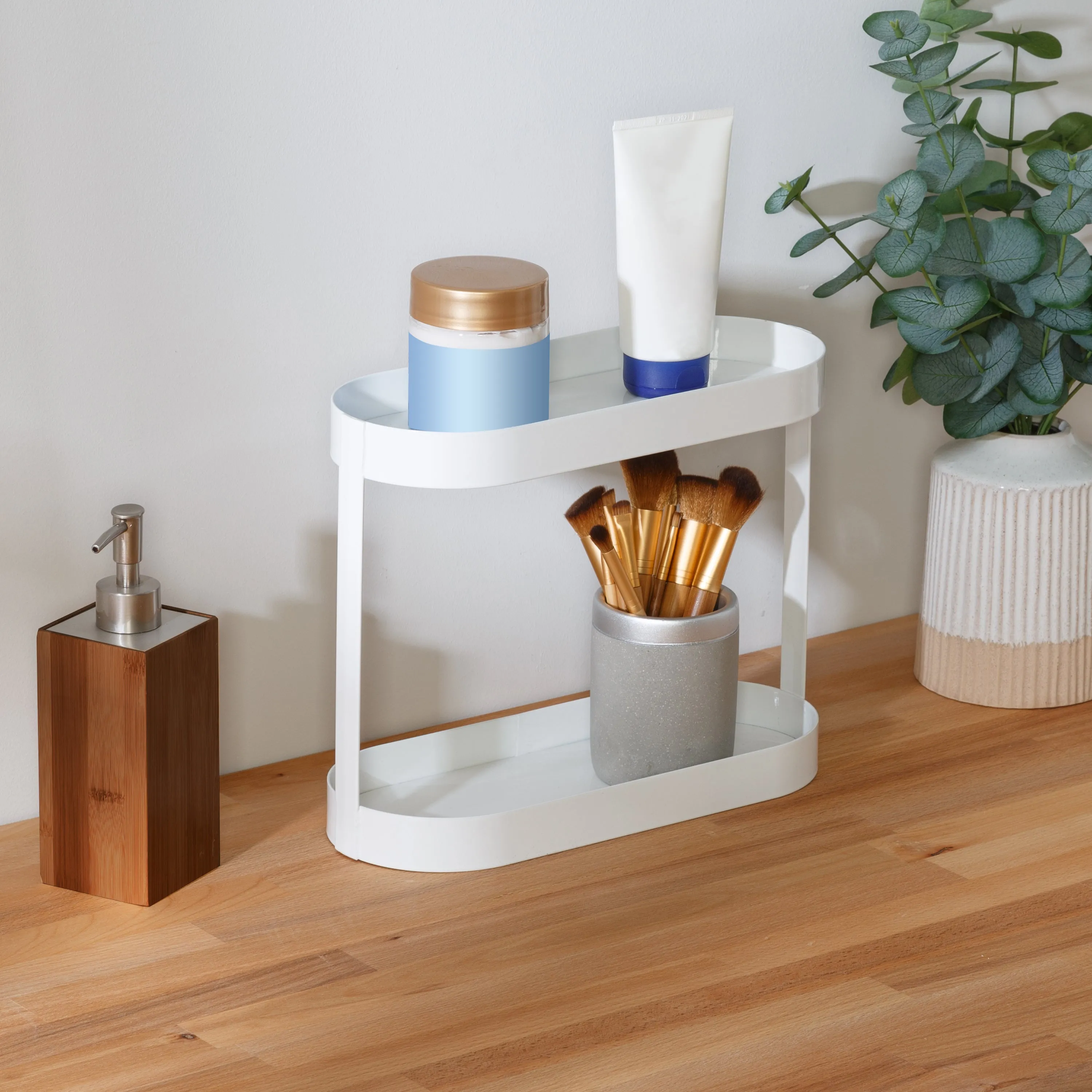 2-Tier Bathroom Countertop Organizer