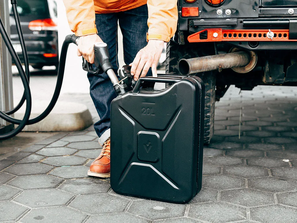 20l Jerry Can - Black Steel Finish