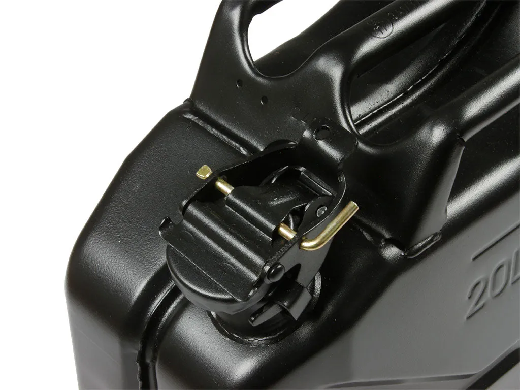 20l Jerry Can - Black Steel Finish