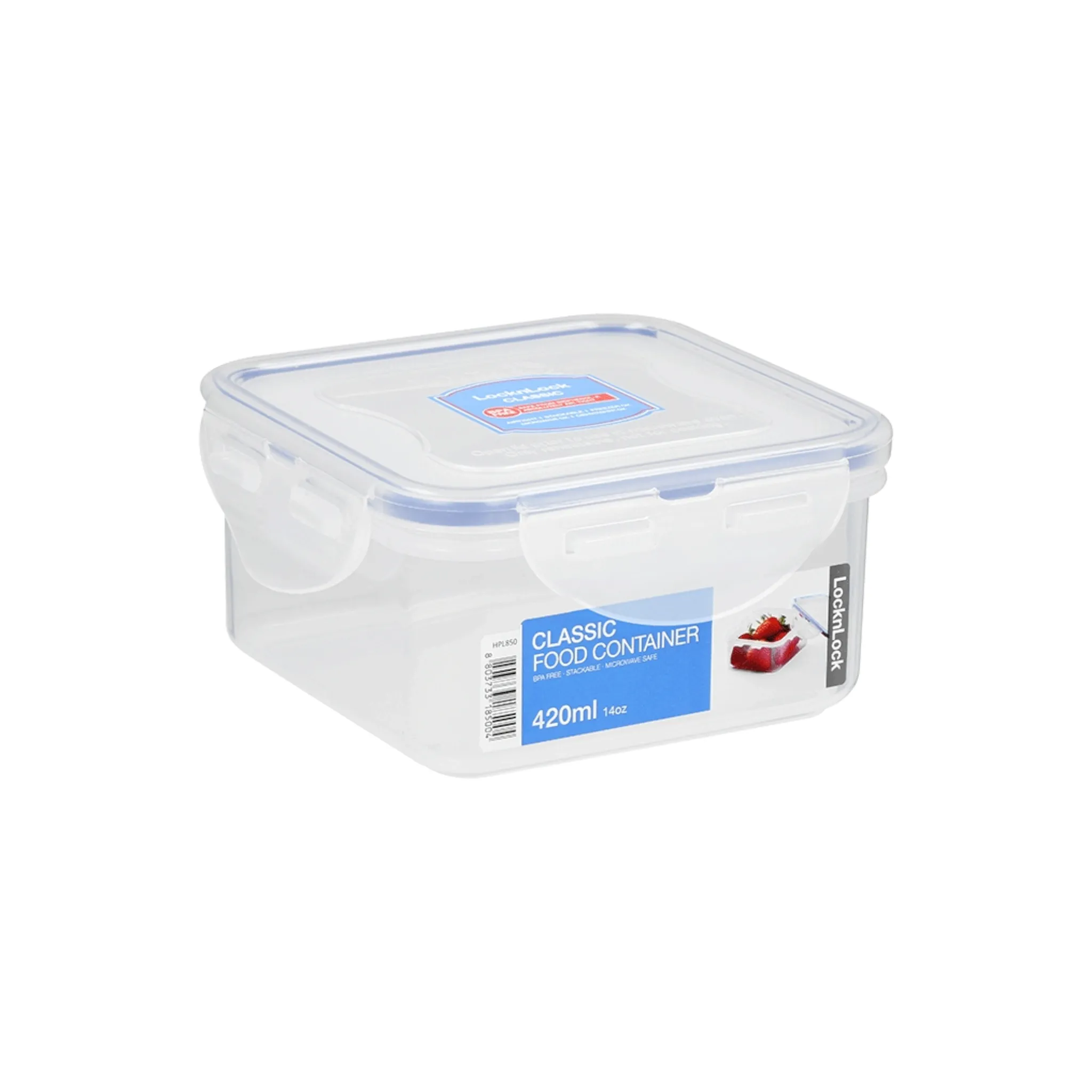 420ml LocknLock Square Container HPL850