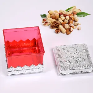 7129 RUBY DRYFRUIT STORAGE CONTAINER  ATTRACTIVE DESIGN BOX FOR HOME , GIFTING & KITCHEN USE