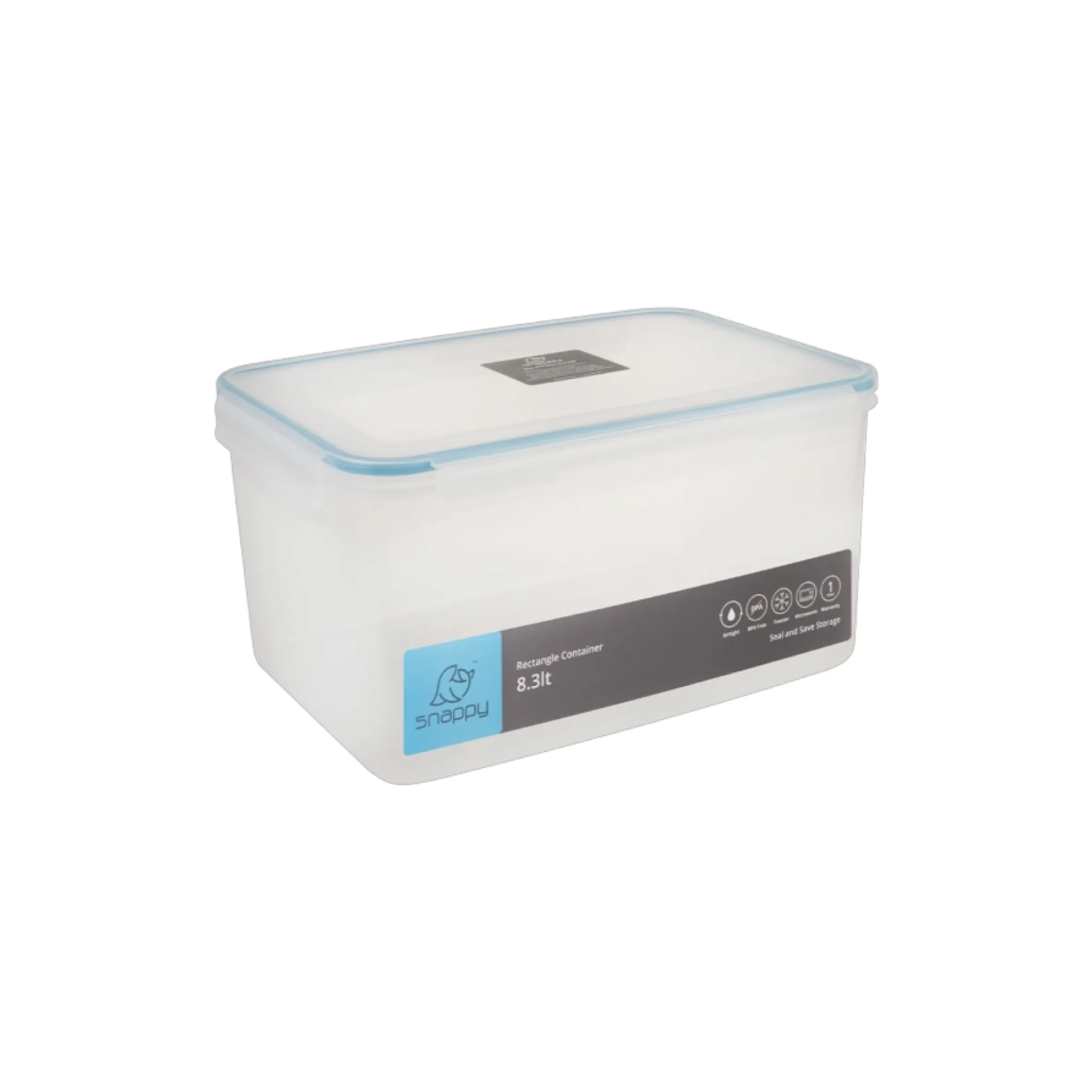 8.3L Snappy Food Storage Container Rectangle SN-R62