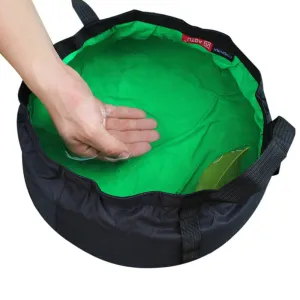 8.5L Portable Collapsible Wash Camping Folding Basin Bucket Camping cookware set Hiking Picnic Cooking Set non-stick Cookware