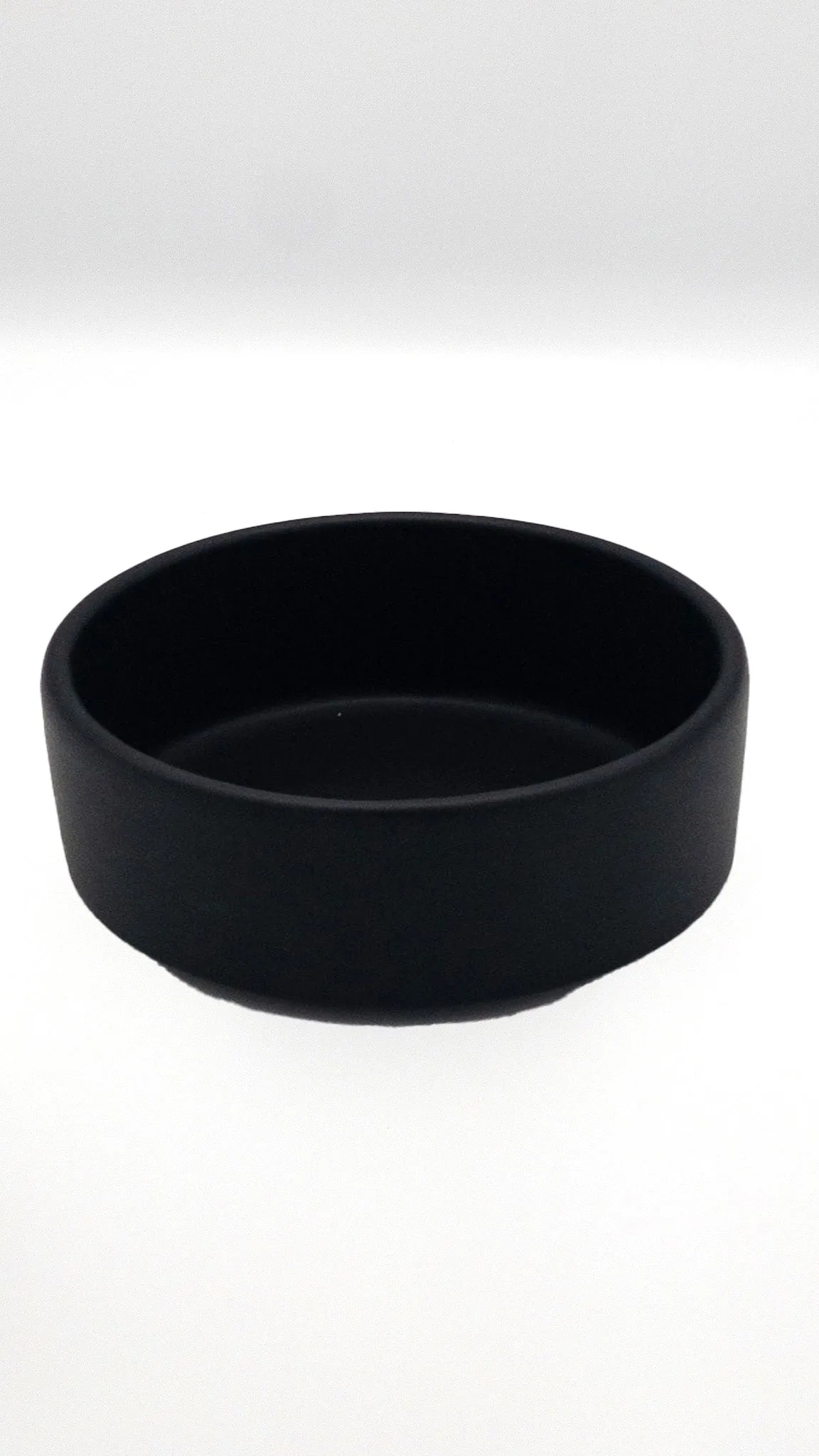 American Modern Entrée Bowl – Set of 4 – Matte Black