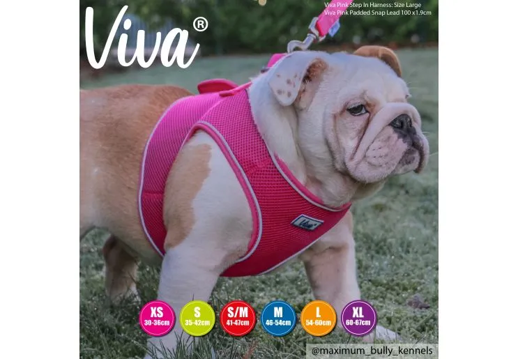 Ancol - Viva Step-in Harness - Pink - Medium