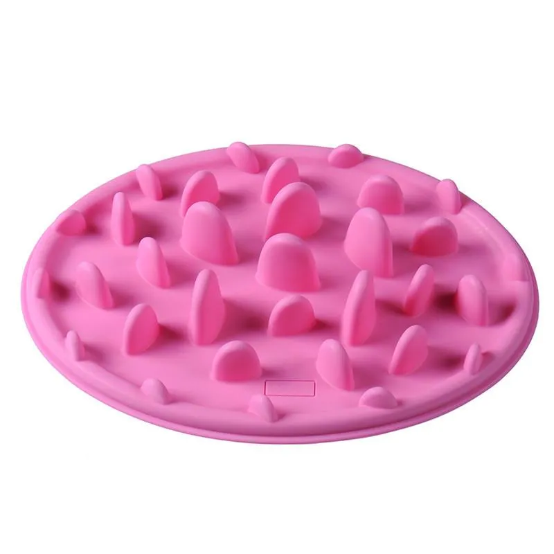 Anti-Choke Slow Feed Dog Bowl, Fun Feeder Interactive Bloat Stop Dog Bowl, Anti-Gulping Dog Bowl, Eco-friendly, Durable and Non Toxic