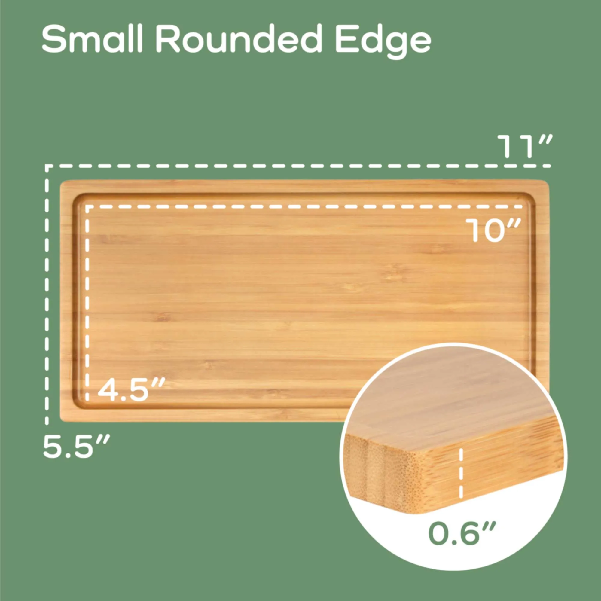 Bamboo Serving Tray - Small