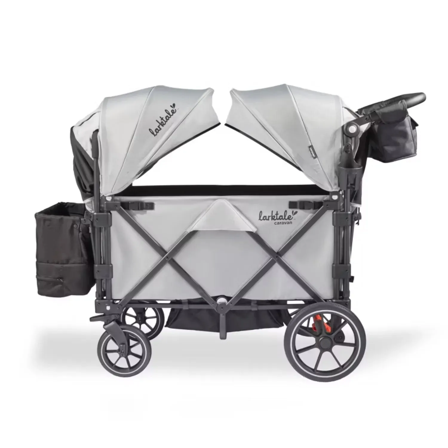 Caravan Quad 4-Seater Stroller Wagon - Grey