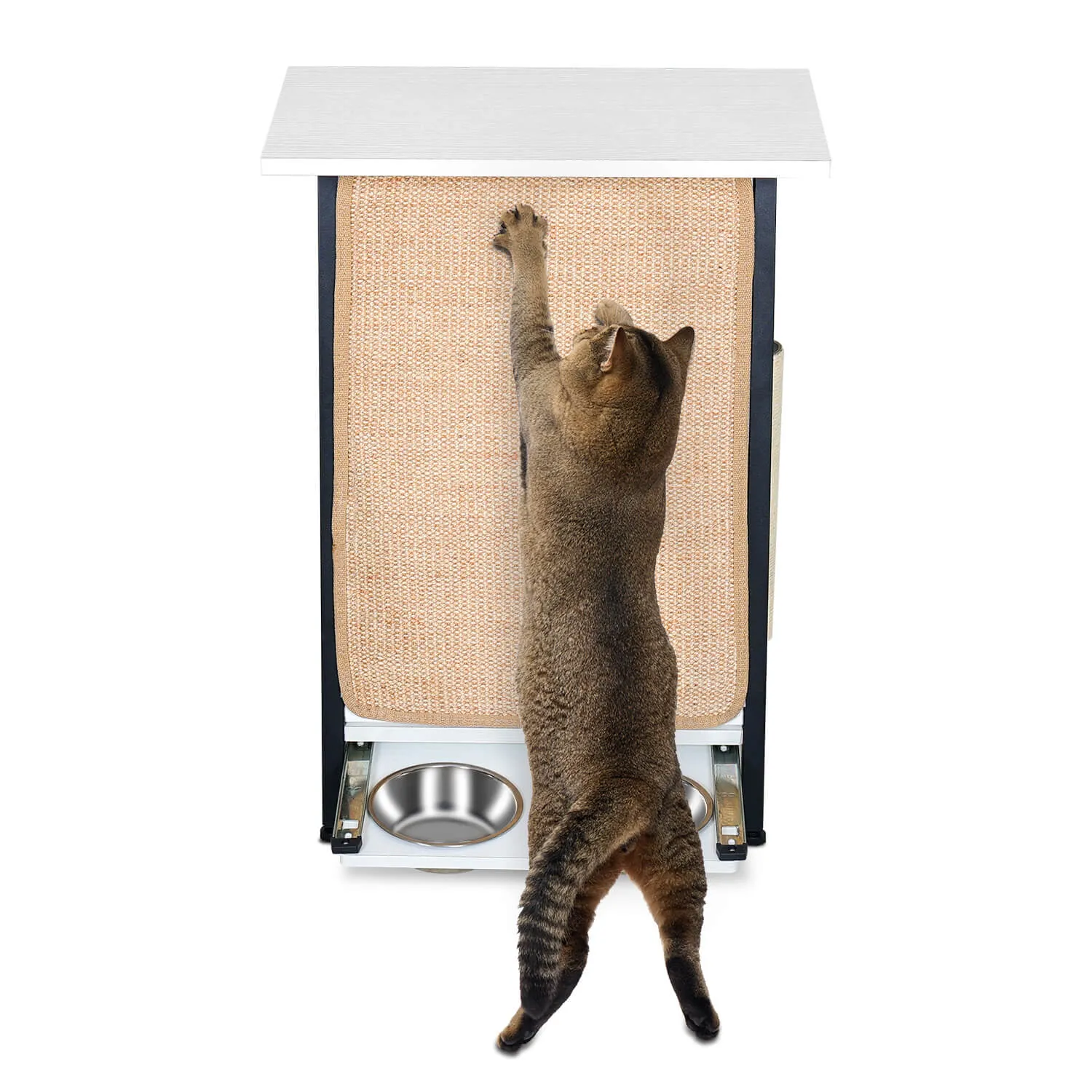 Cat Side Table With Feeding Station PF012