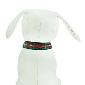 Christmas Plaid - Dog Collar