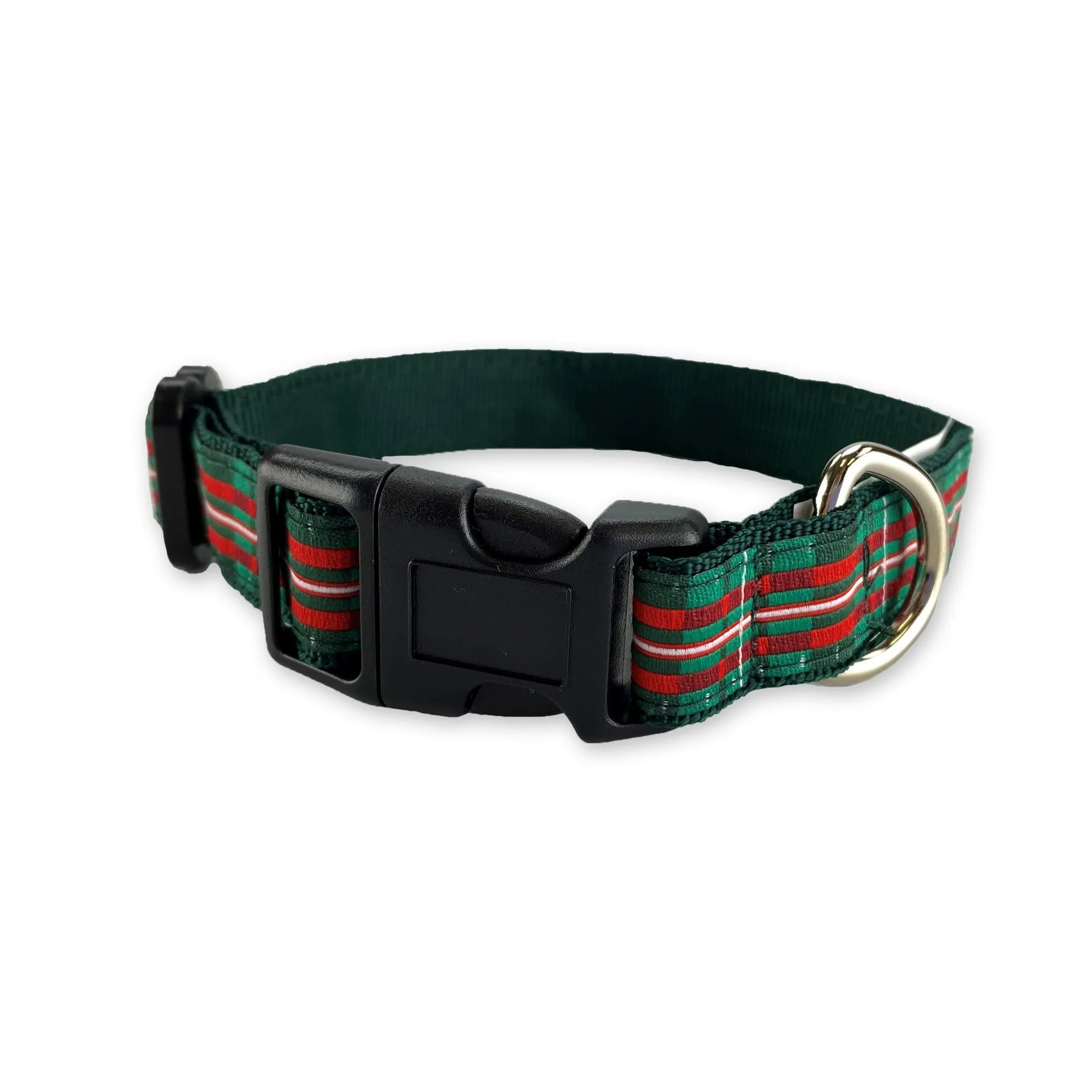 Christmas Plaid - Dog Collar