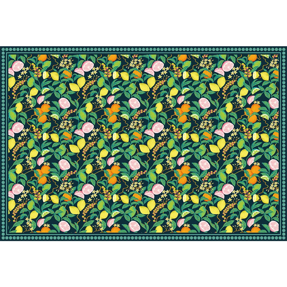 Citrus Vinyl Floor Mat