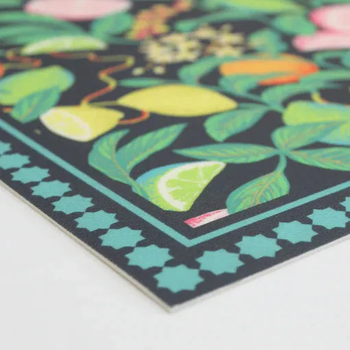 Citrus Vinyl Floor Mat