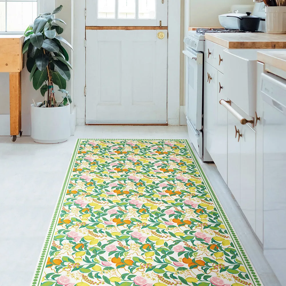 Citrus Vinyl Floor Mat