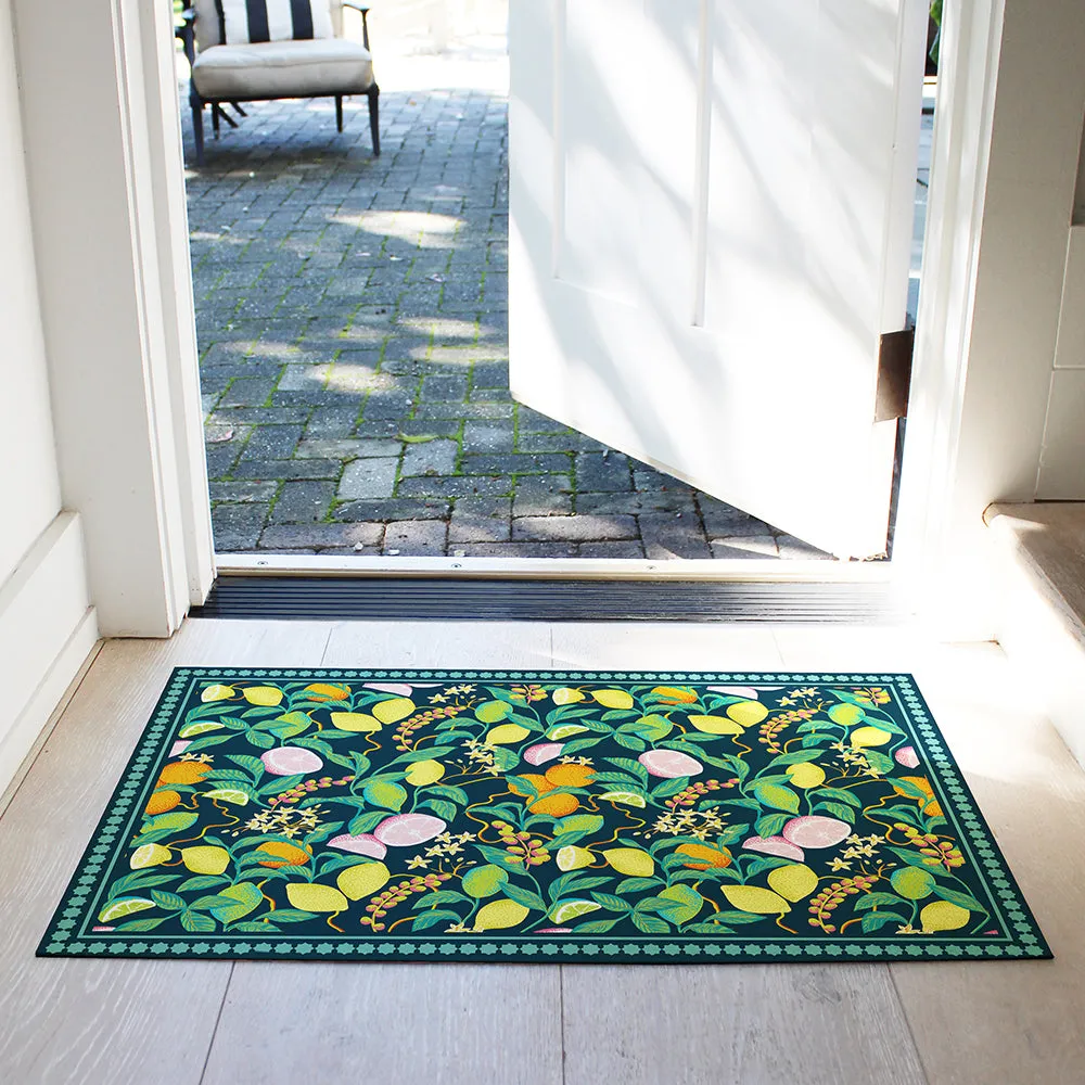 Citrus Vinyl Floor Mat