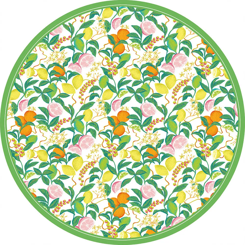 Citrus Vinyl Floor Mat