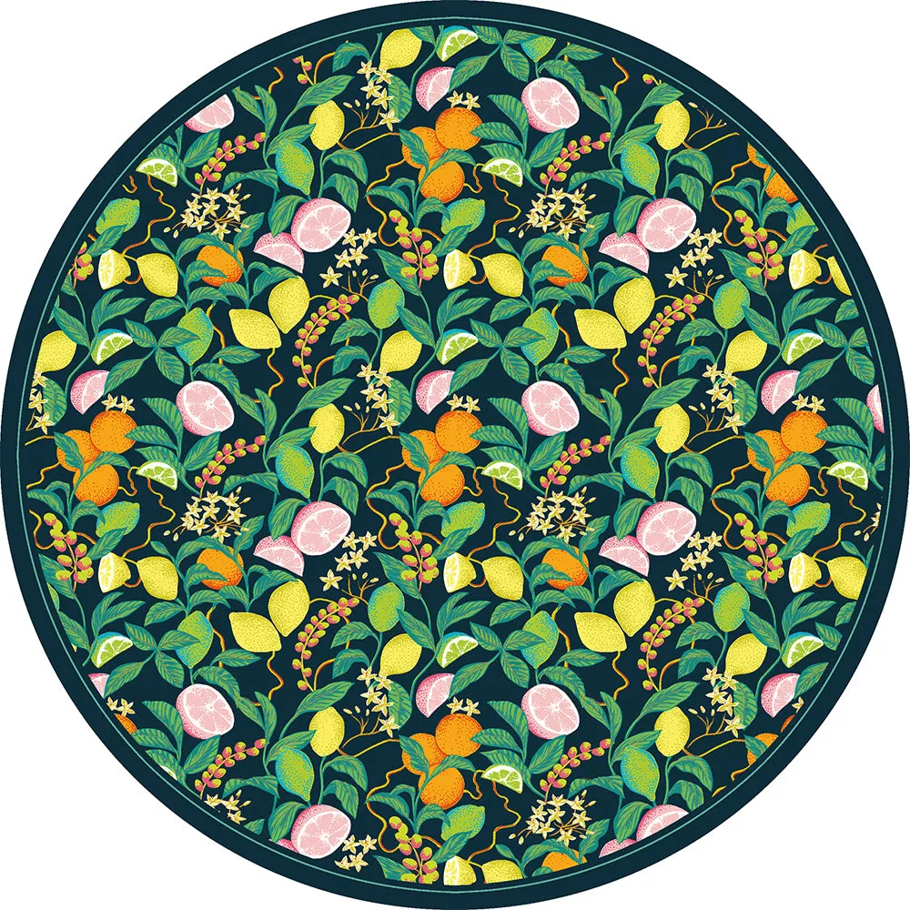 Citrus Vinyl Floor Mat