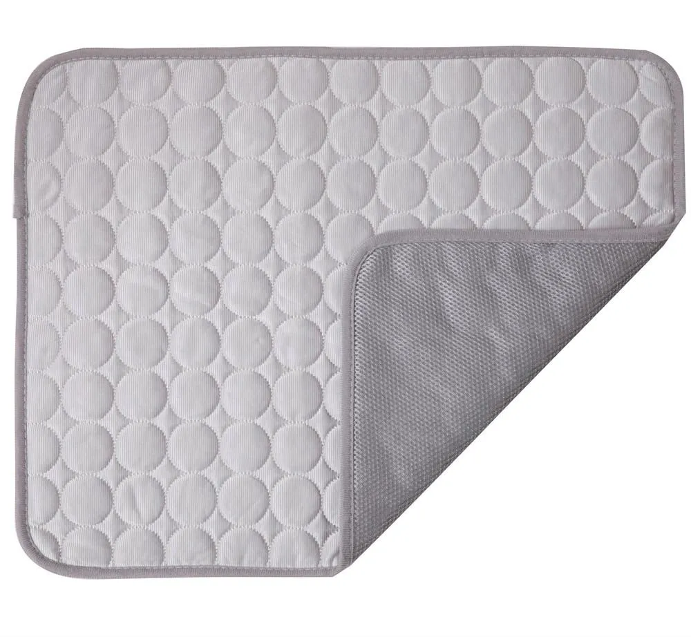 Cooling Mat, Pet Cooling Pad for Dogs Cats Breathable Ice Silk Self Cooling Pet Bed Washable Comfort Pad Blanket Sleep Mat