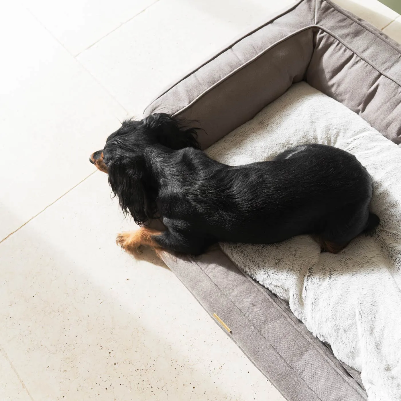 Deep Sleep Dog Bed in Putty by Lords & Labradors