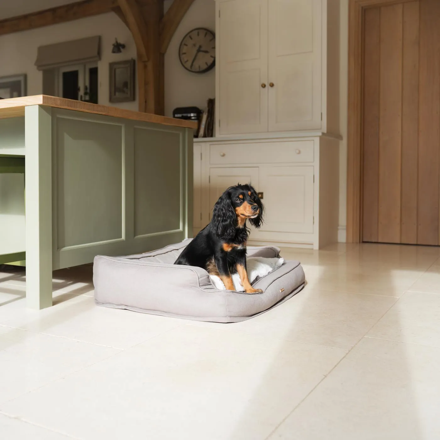 Deep Sleep Dog Bed in Putty by Lords & Labradors