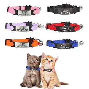 Engrave-Your-Name Cat Collar