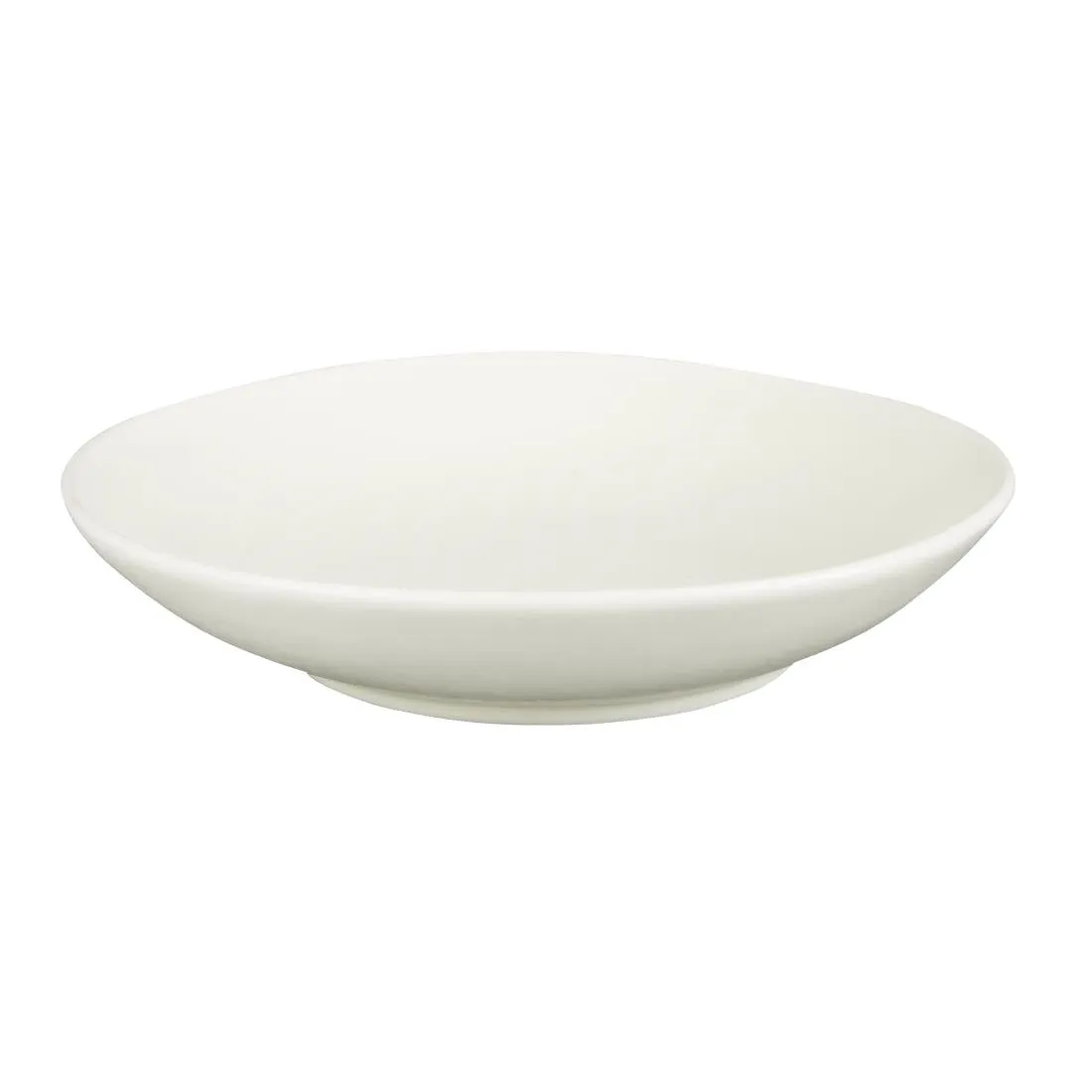 FC705 Olympia Build-a-Bowl White Flat Bowls 250mm (Pack of 4)