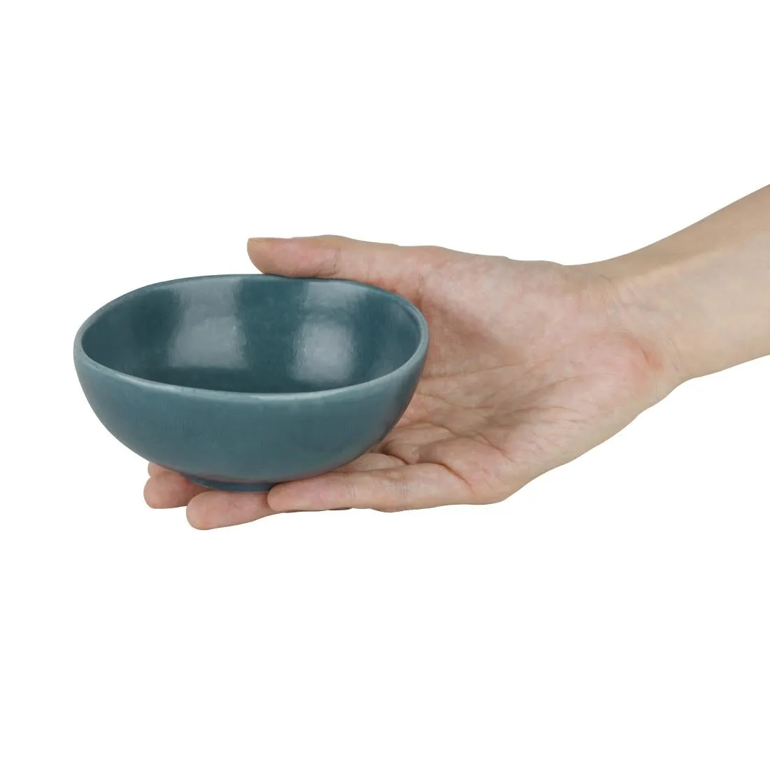 FC718 Olympia Build-a-Bowl Blue Deep Bowls 110mm (Pack of 12)