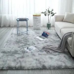 Fluffy Large Rugs for Modern Living Room