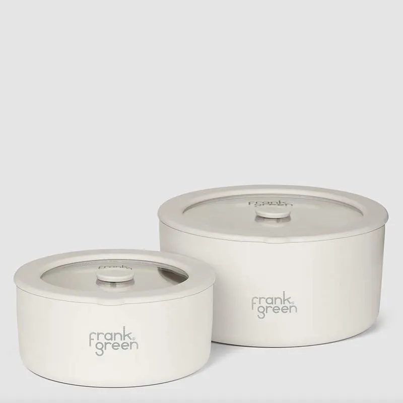 Frank Green Pack of 2 Stainless Steel Bowls