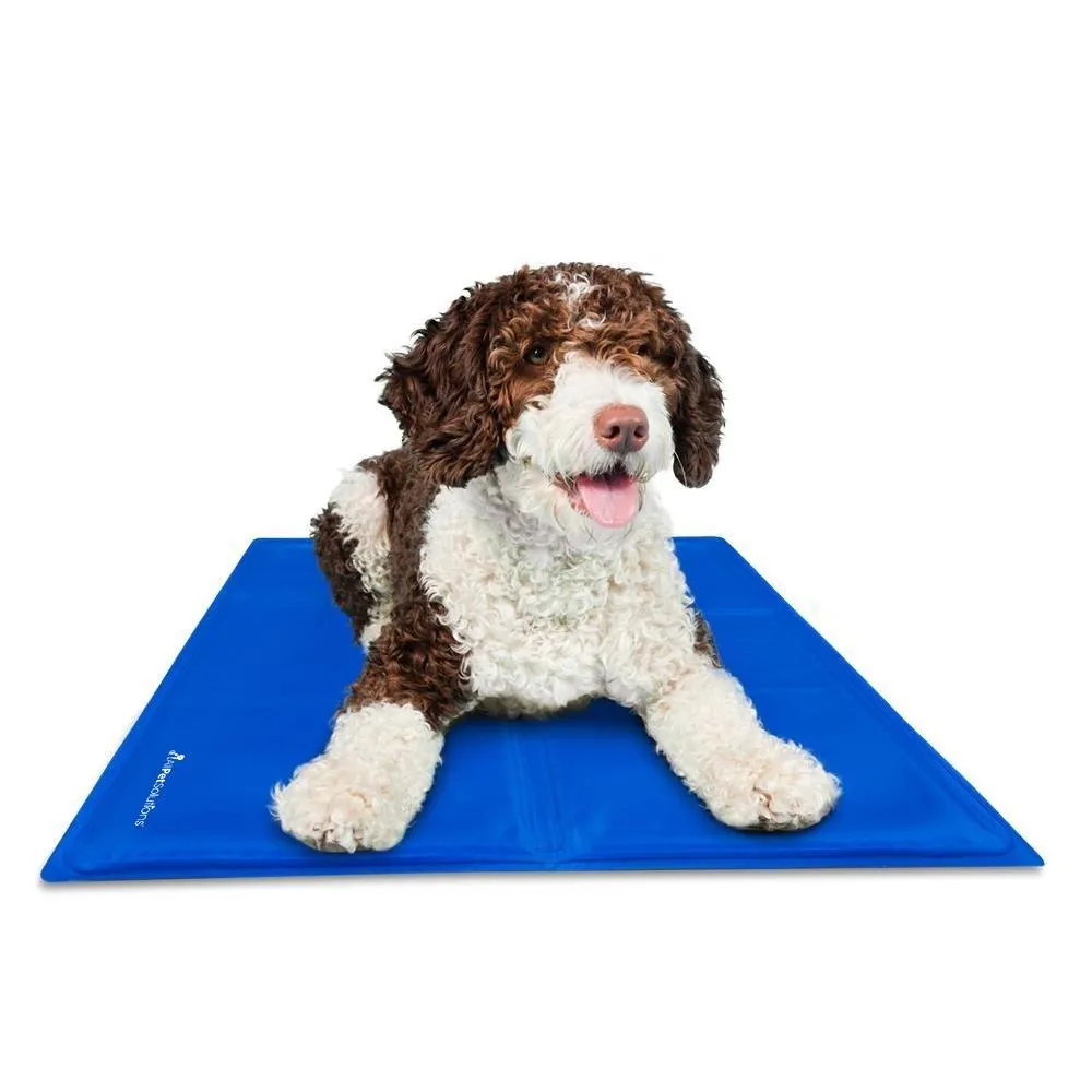 Gel Self Cooling Pet Mat Blue Medium - 50 x 65cm