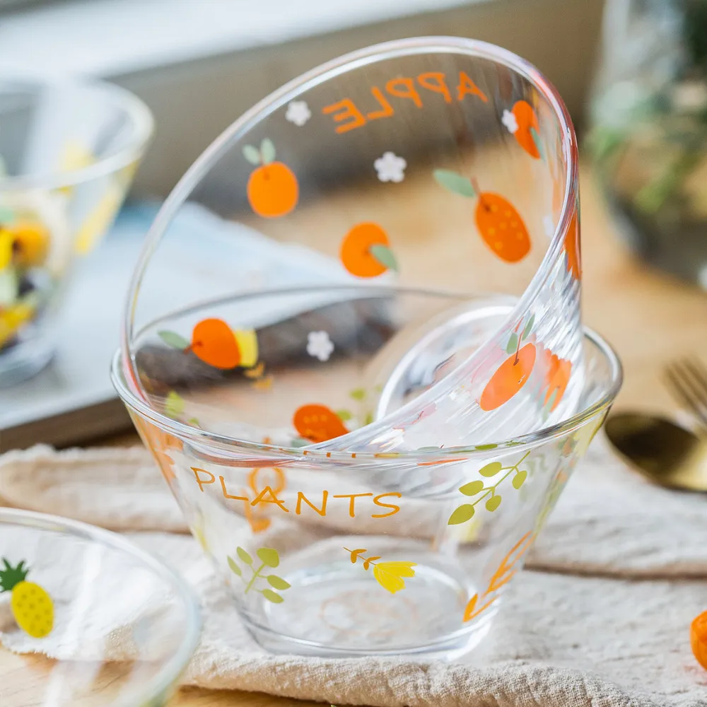 Glass Fruit Bowls