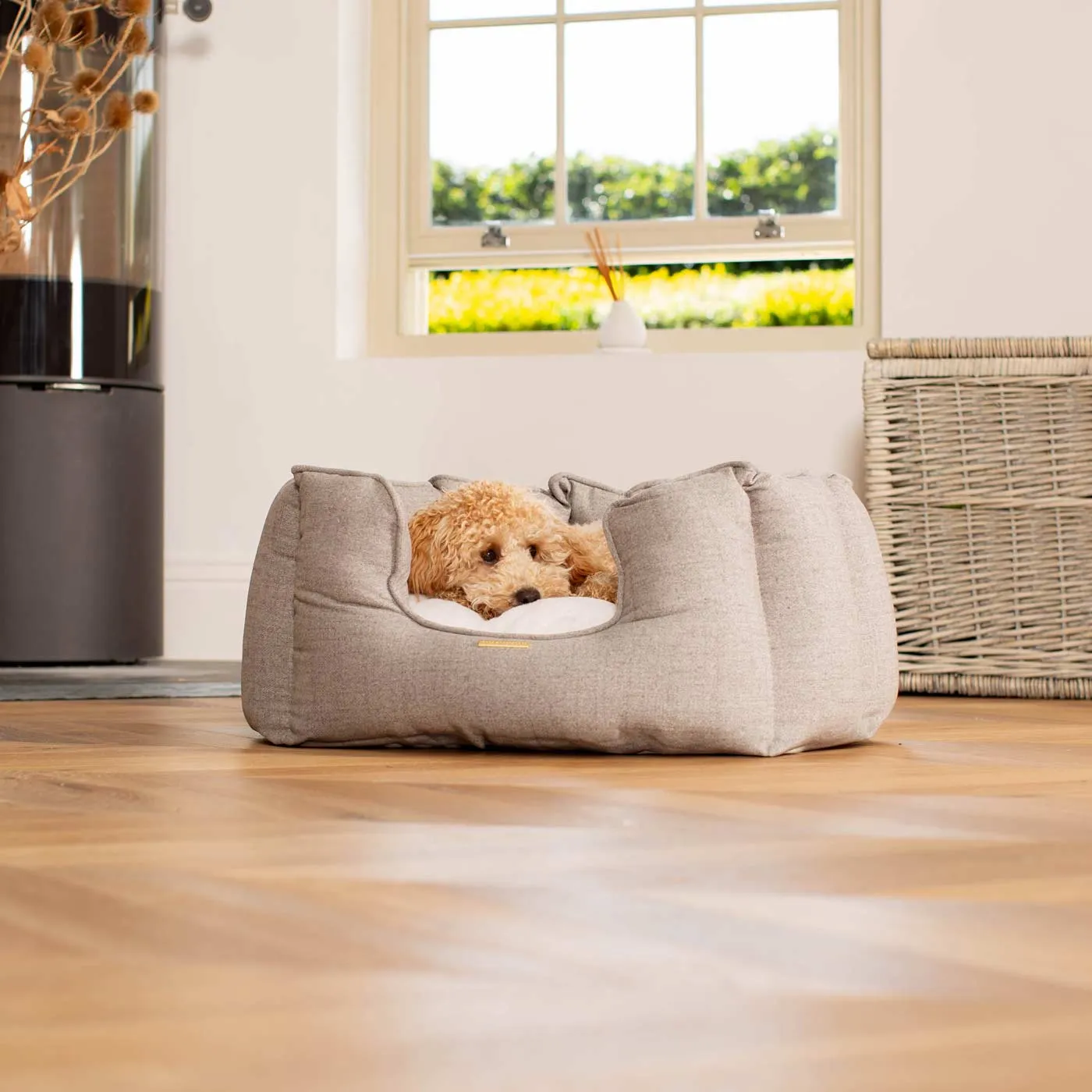 High Wall Bed With Removable Covers in Inchmurrin Ground by Lords & Labradors