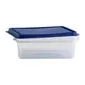 HT769 Wham Studio Rectangle Food Box Clear/Blue 2Ltr