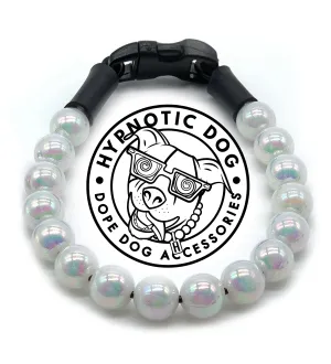 Infinity White XS Acrylic [Small Dog/Cat Bead Collar]