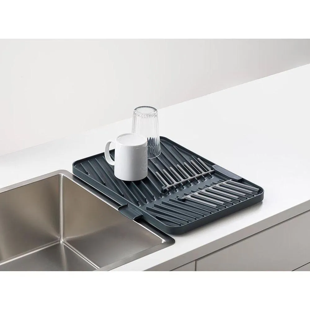 Joseph Joseph Flip Up Double Sided Draining Board Grey