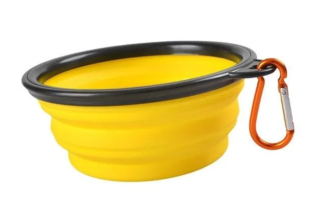 Large Collapsible Silicone Bowl for Pet - 1000ml