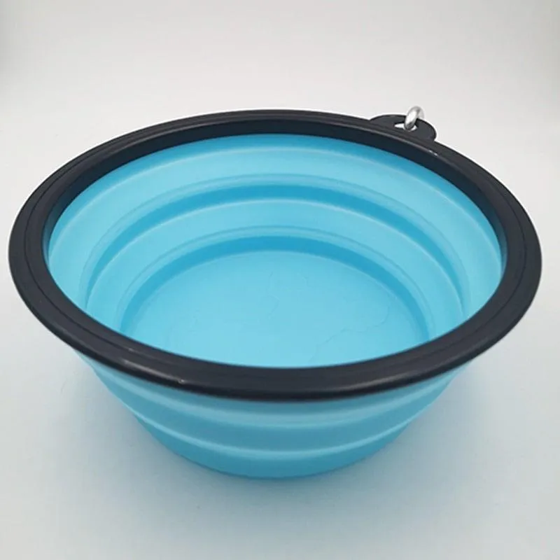 Large Collapsible Silicone Bowl for Pet - 1000ml