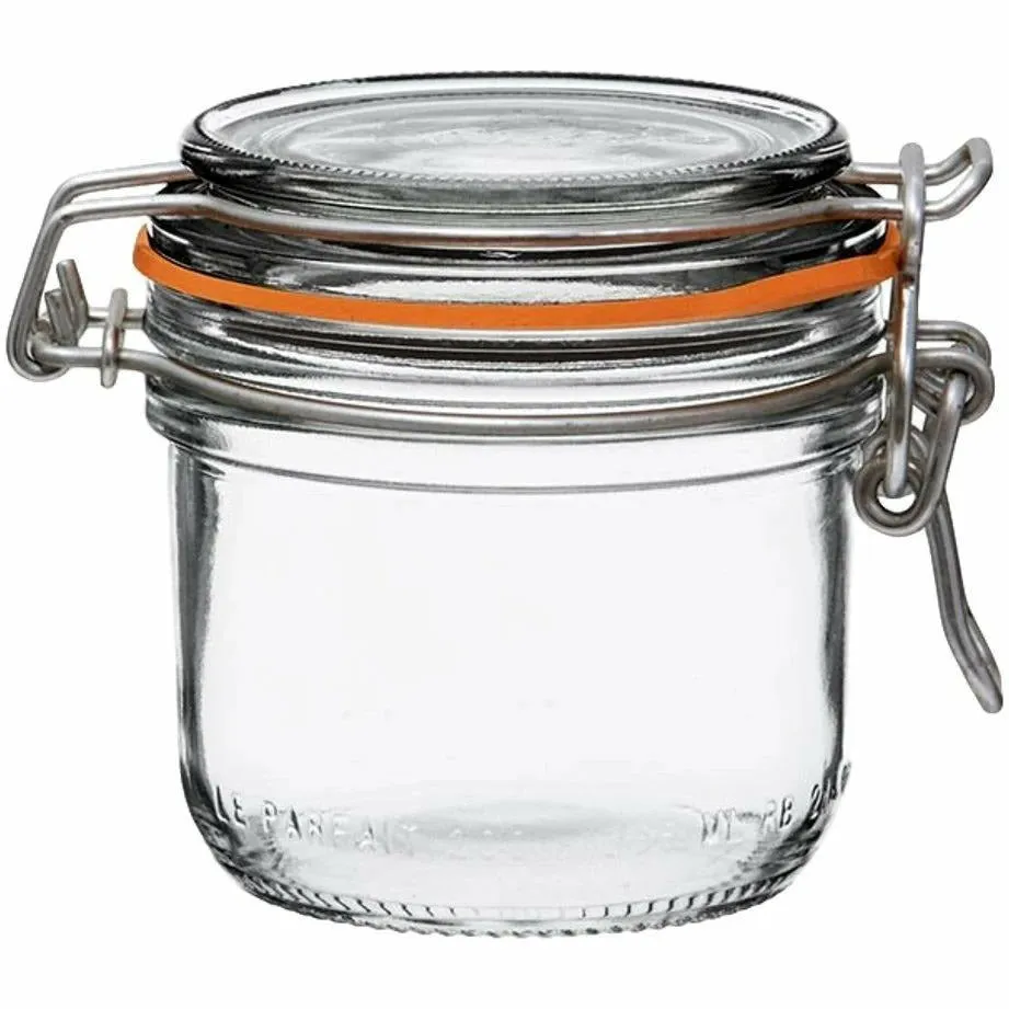 Le Parfait Tapered French Jar w/ Airtight Seal