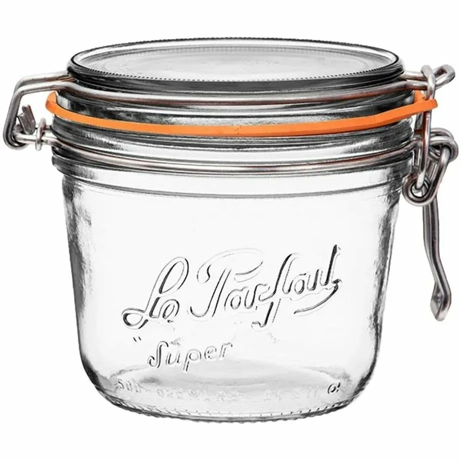 Le Parfait Tapered French Jar w/ Airtight Seal