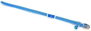 Li'l Pals Collar With Bow - Light Blue - 6"-8" Long x 5/16" Wide