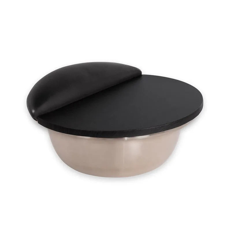 Living Earth Crafts Pedi Roll-Up Pedicure Bowl with Footrest & Lid