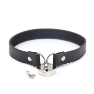 Lock my Heart BDSM Collar