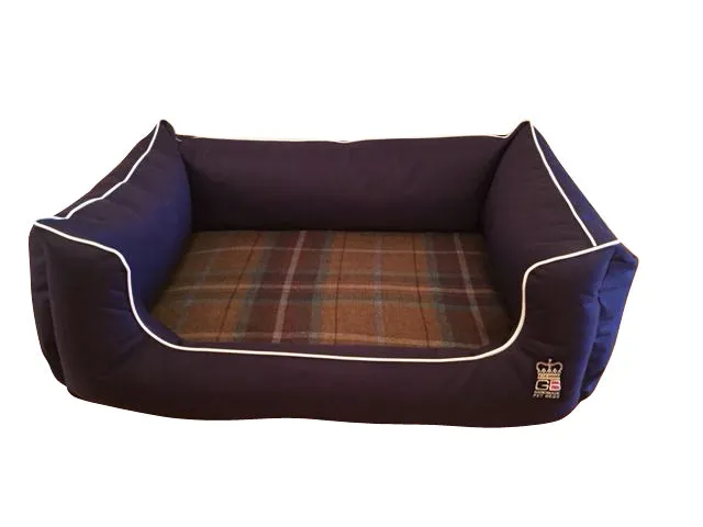 Luxury Dog Settee Bed Memory Foam