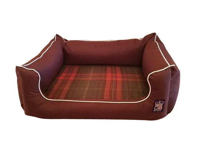 Luxury Dog Settee Bed Memory Foam