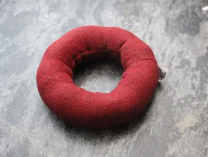 Maroon Blazer Ring Cushion for Singing Bowls