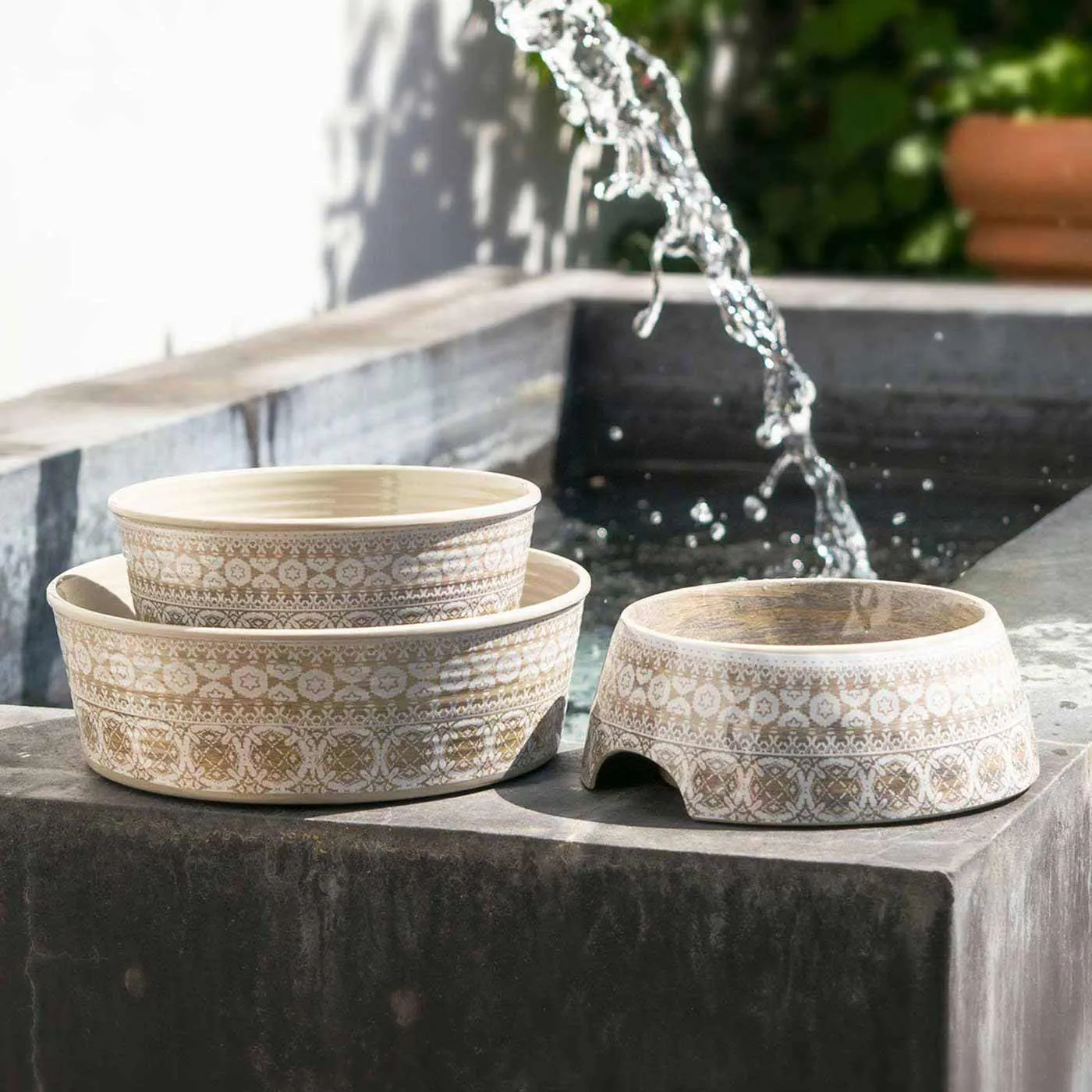 Moroccan Pet Bowls