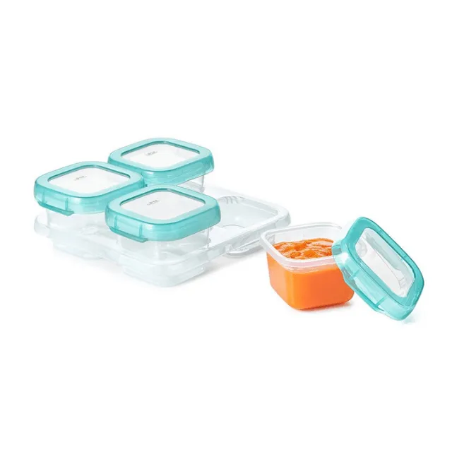 Oxo Tot Baby Blocks Freezer Storage Containers 4oz x 4